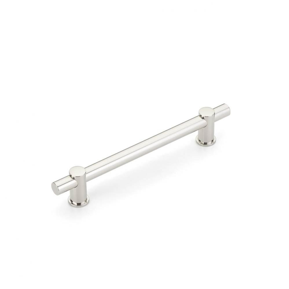 Fonce Bar Pull, 6&apos;&apos; cc with Polished Nickel