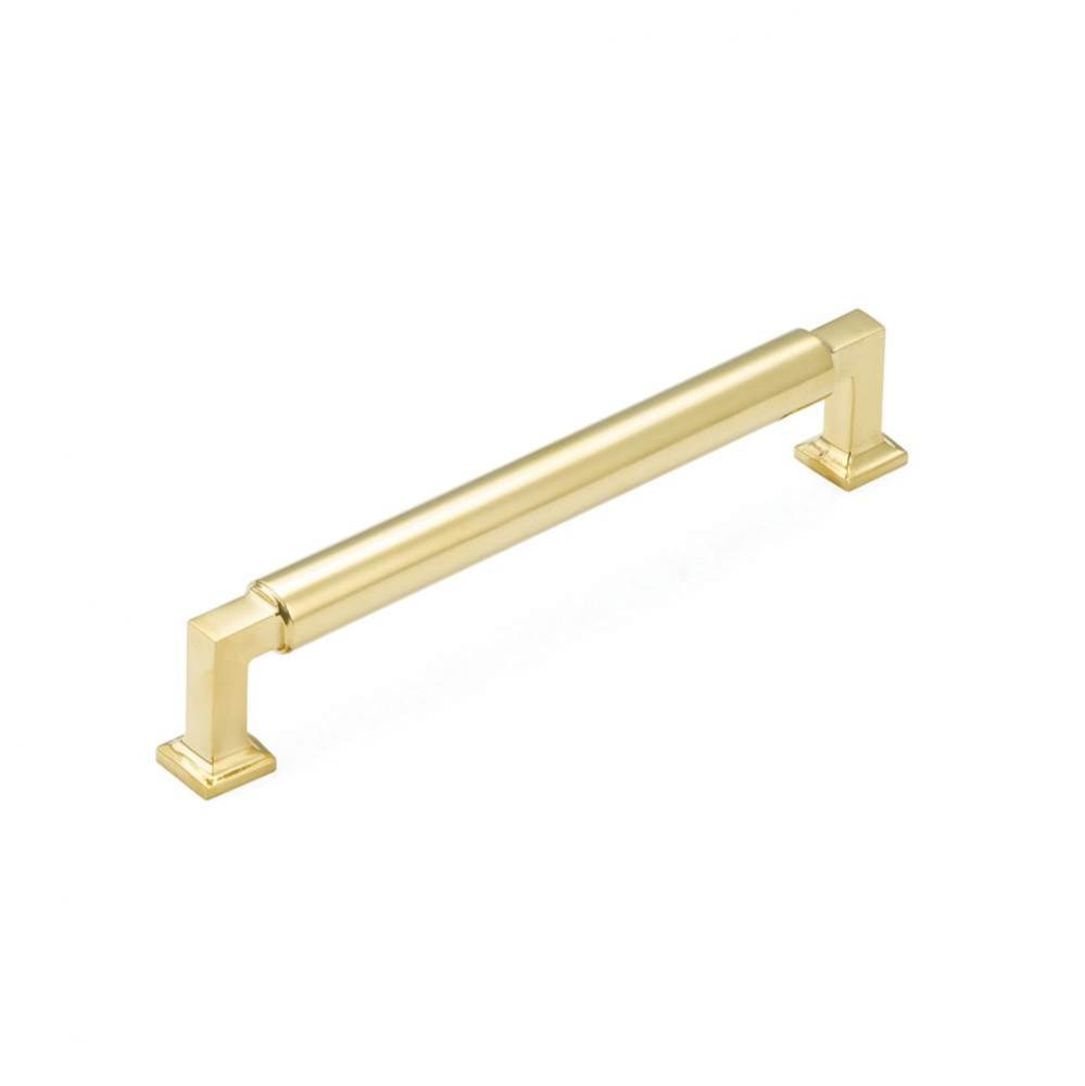 Pull, Unlacquered Brass, 6&apos;&apos; cc