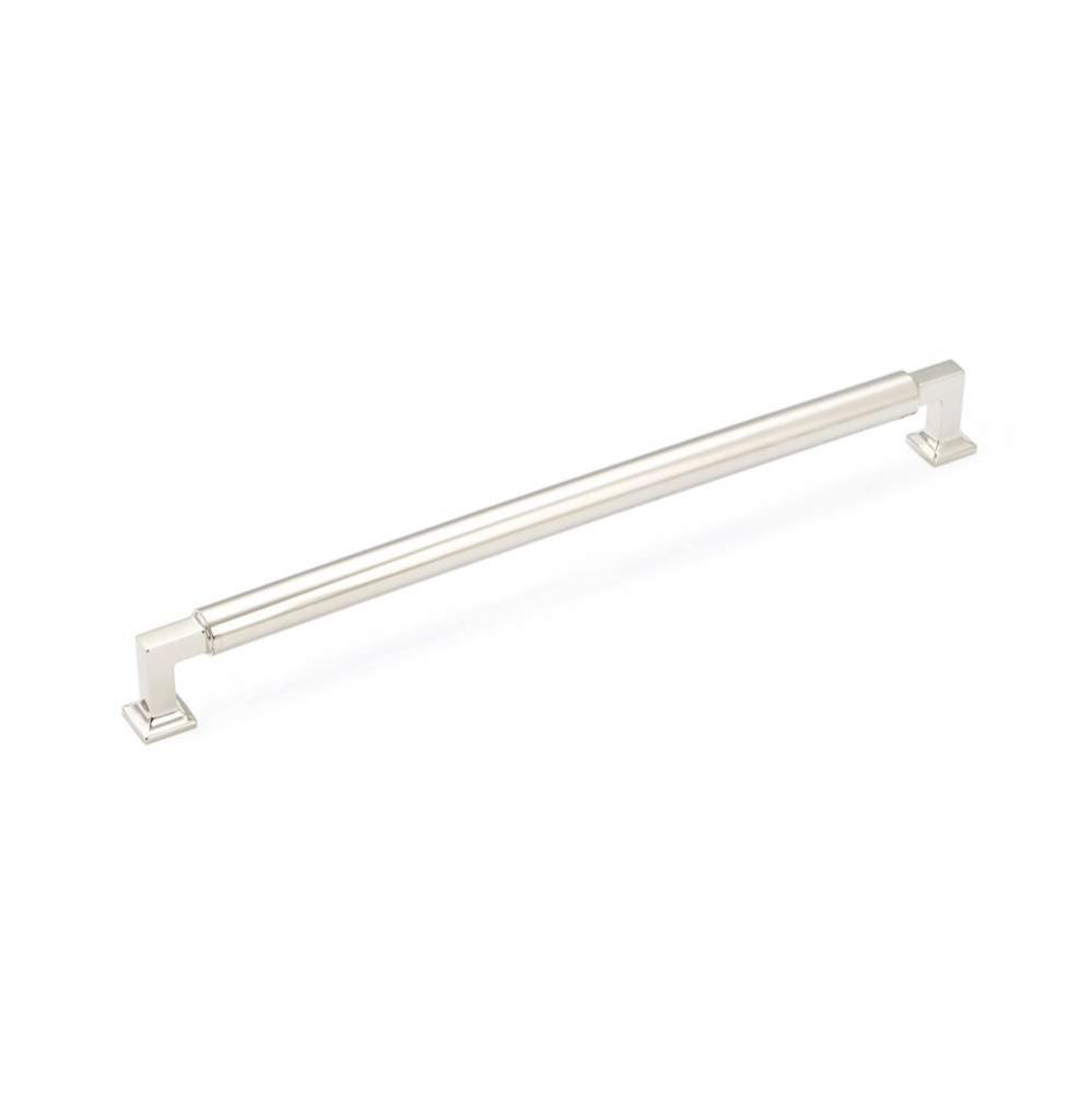 Appliance Pull, Polished Nickel, 15&apos;&apos; cc