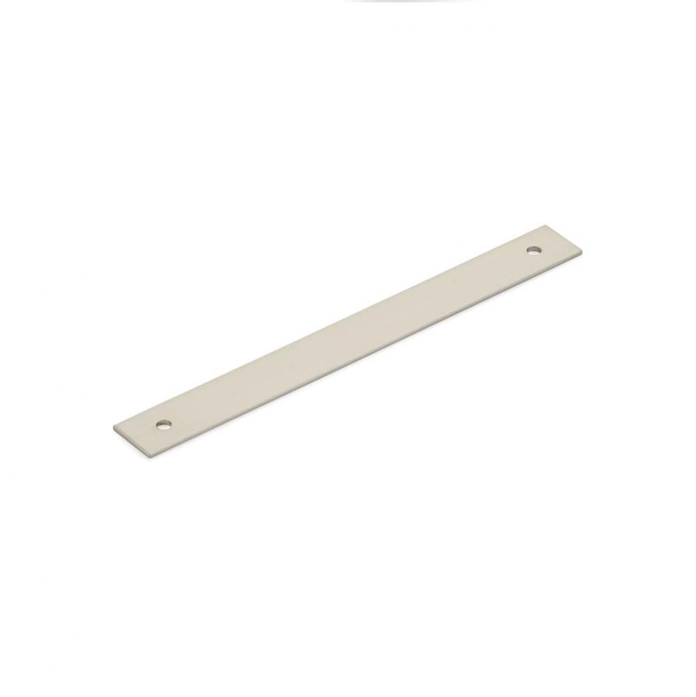 Pub House, Backplate for Pull, Brushed Nickel, 6&apos;&apos; cc