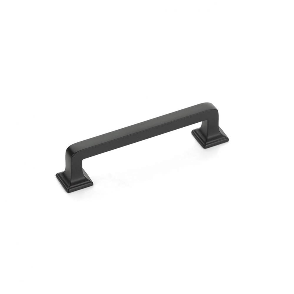 Pull, Matte Black, 3-1/2&apos;&apos; cc