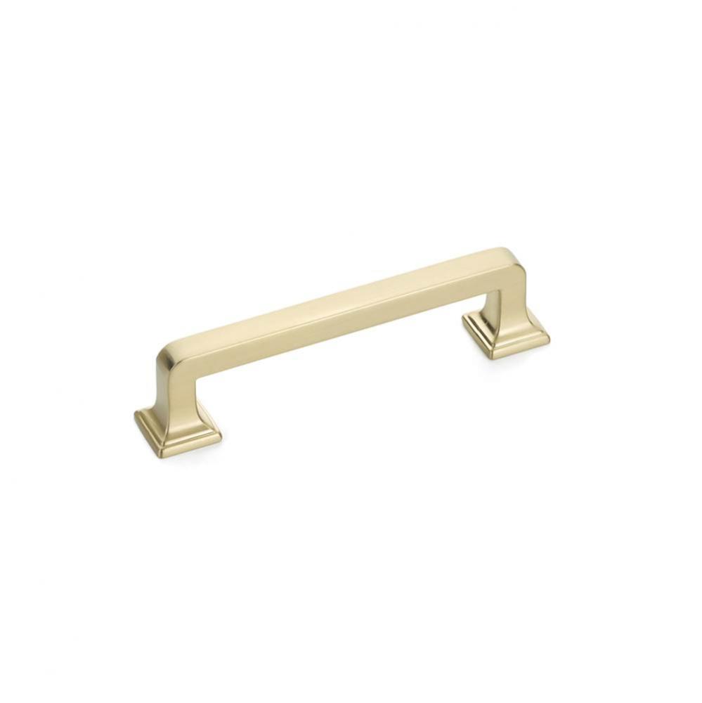 Pull, Signature Satin Brass, 3-1/2&apos;&apos; cc