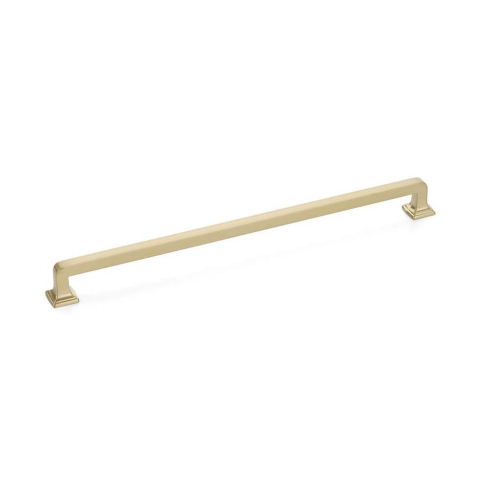 Pull, Signature Satin Brass, 12&apos;&apos; cc