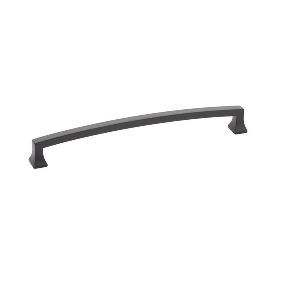 Pull, Arched, Matte Black, 8&apos;&apos; cc