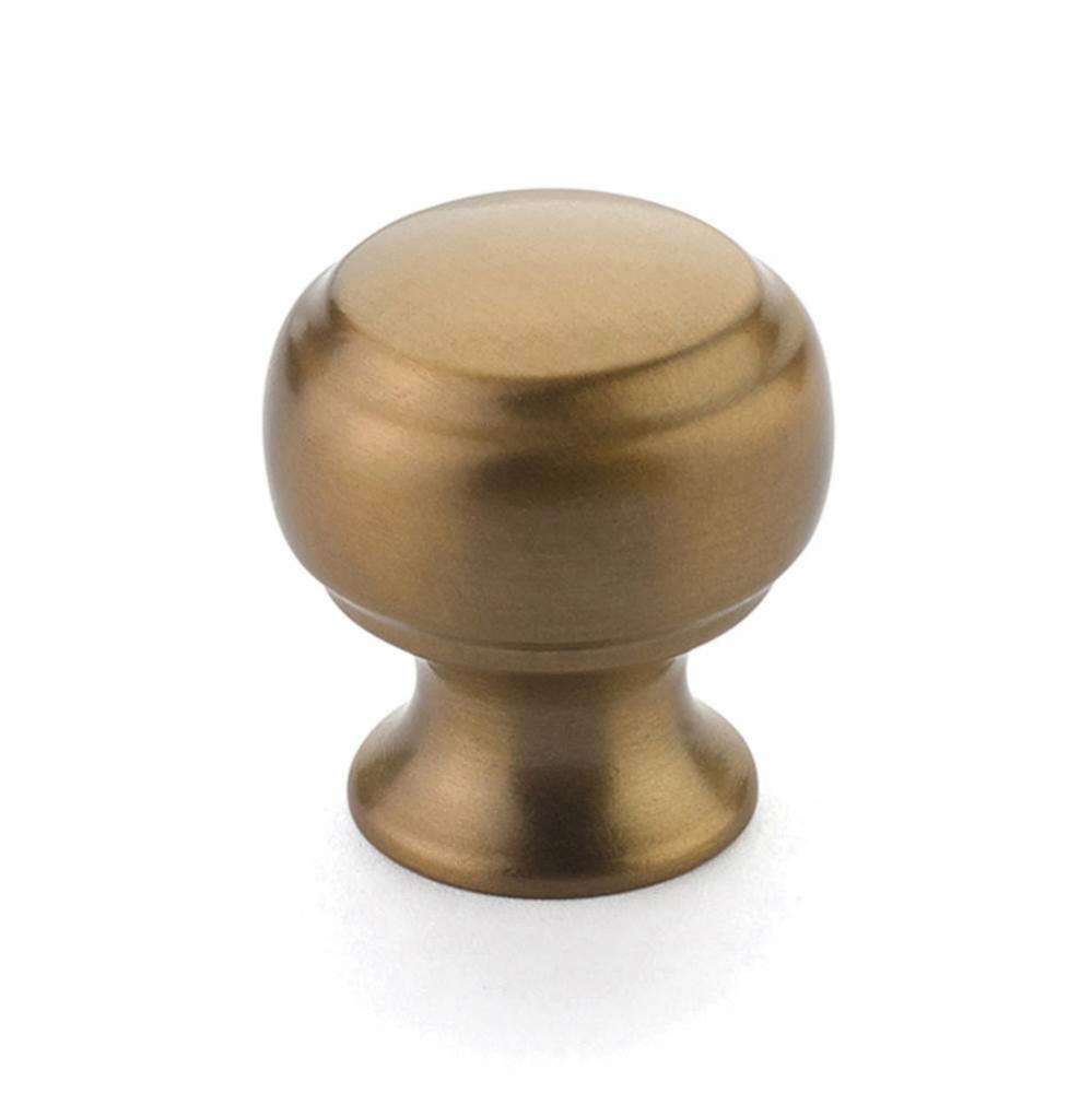 Knob, Brushed Bronze, 1-1/8&apos;&apos; dia