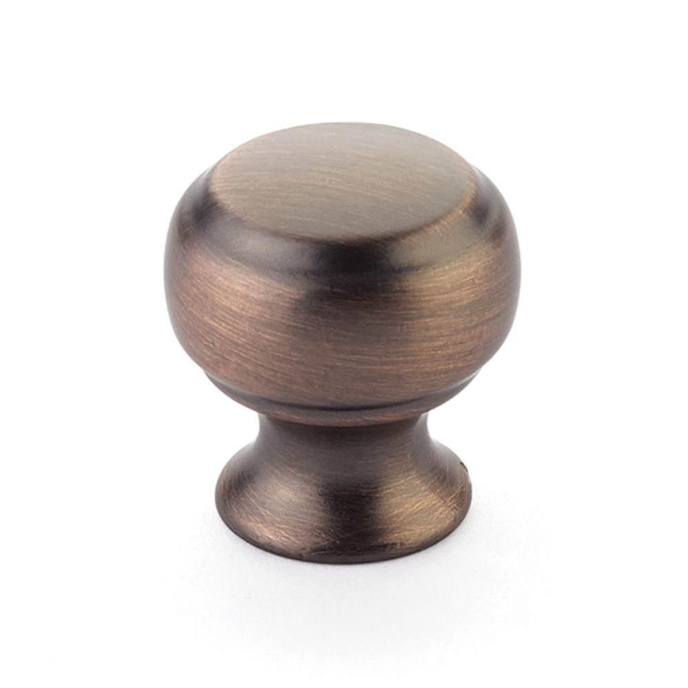 Knob, Empire Bronze, 1-1/8&apos;&apos; dia