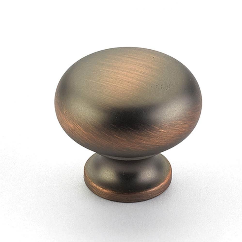 Knob, Aurora Bronze, 1-1/4&apos;&apos; dia