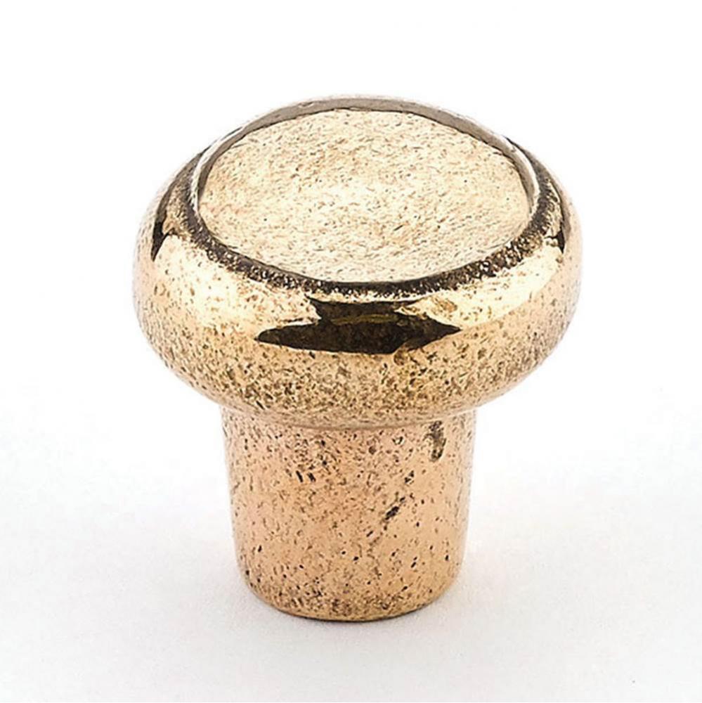 Knob, Round, Natural Bronze, 1-3/8&apos;&apos; dia