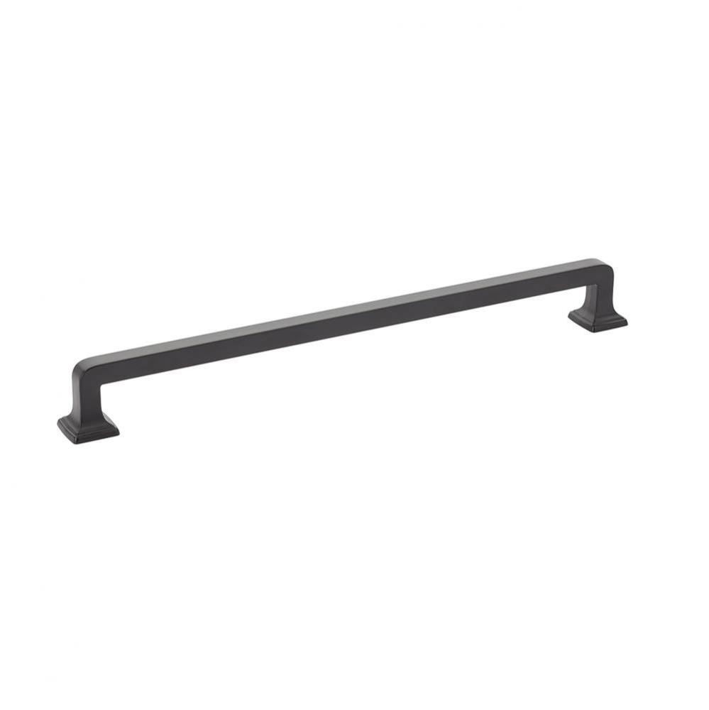 Concealed Surface, Appliance Pull, Matte Black, 15&apos;&apos; cc