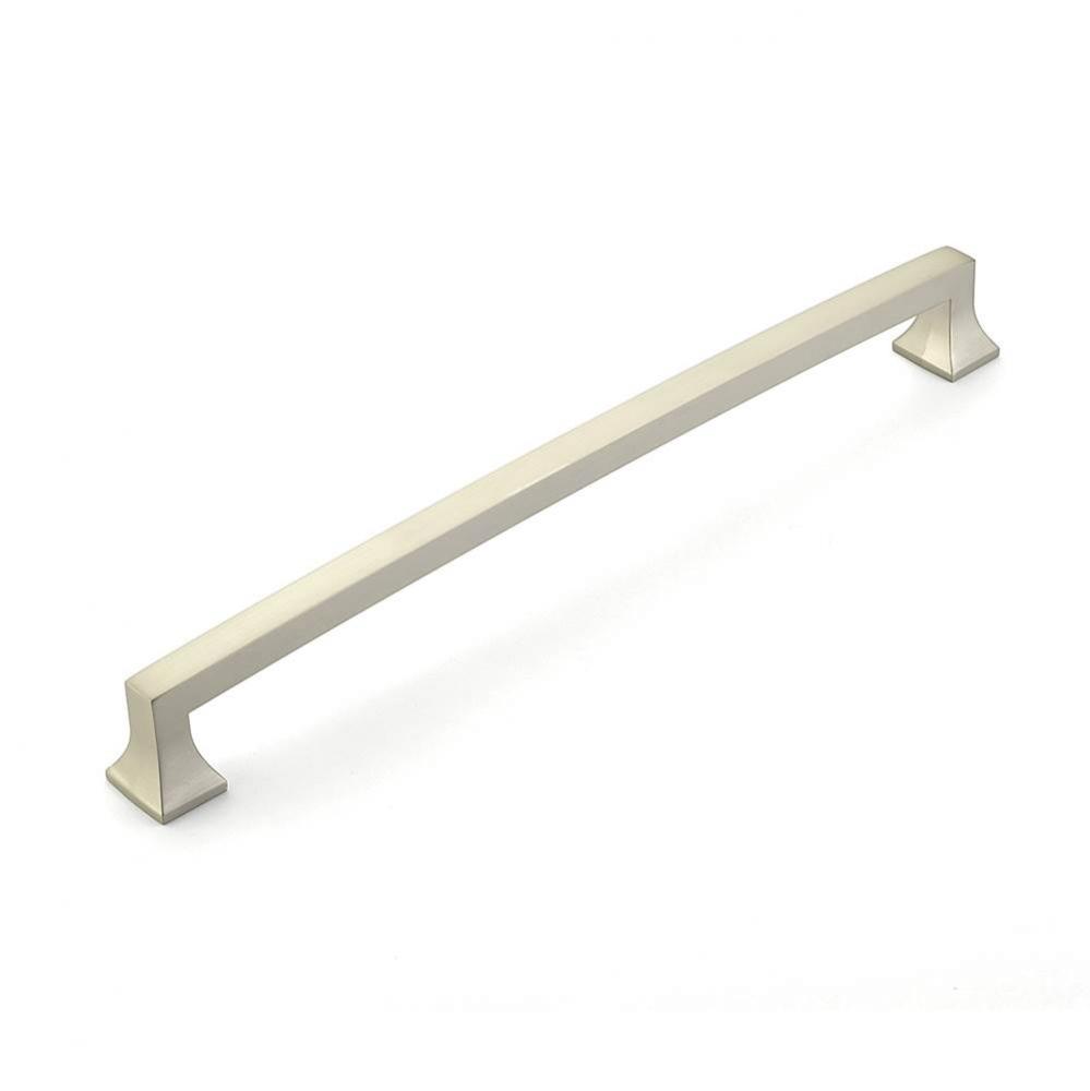 Concealed Surface, Appliance Pull, Arched, Satin Nickel, 15&apos;&apos; cc