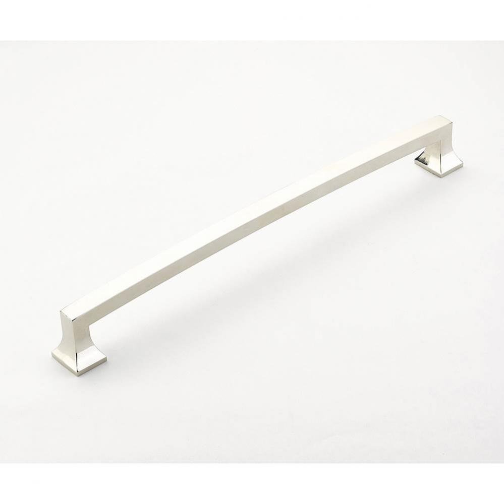 Concealed Surface, Appliance Pull, Arched, Polished Nickel, 15&apos;&apos; cc