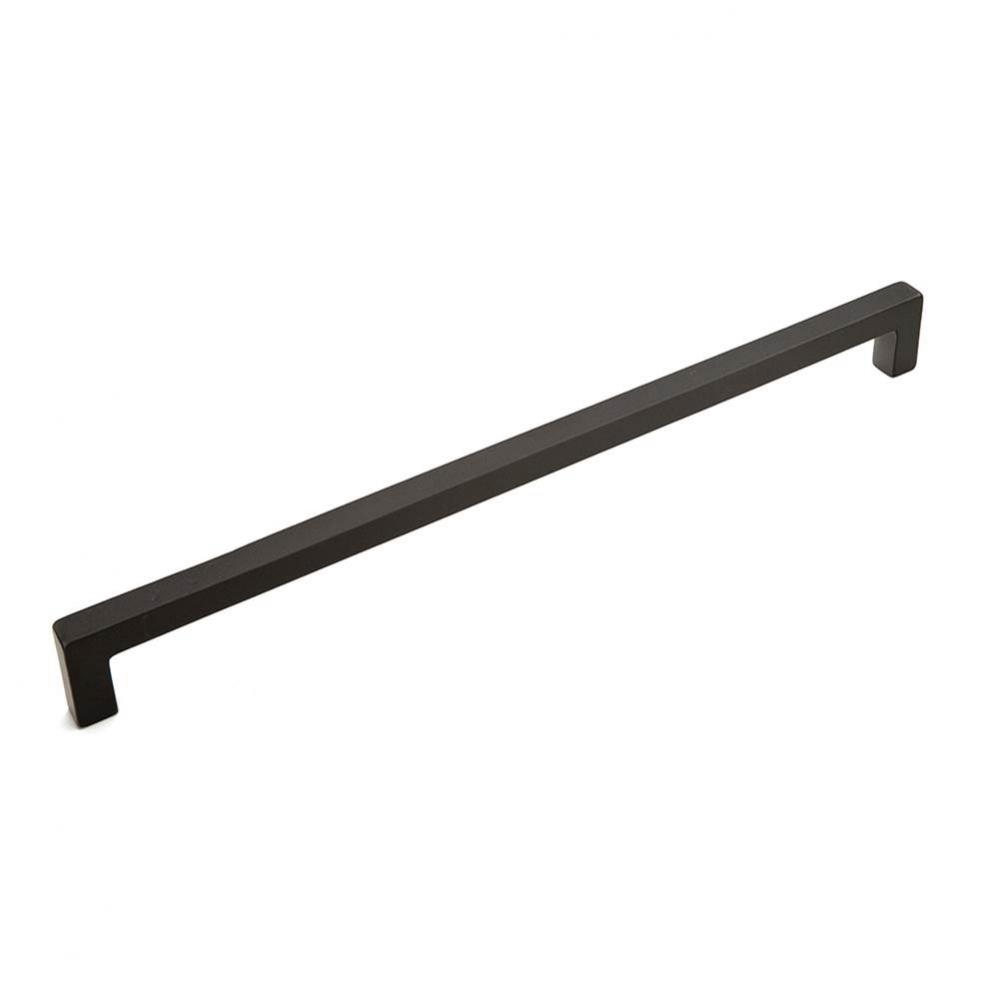 Back to Back, Appliance Pull, Black Bronze, 18&apos;&apos; cc