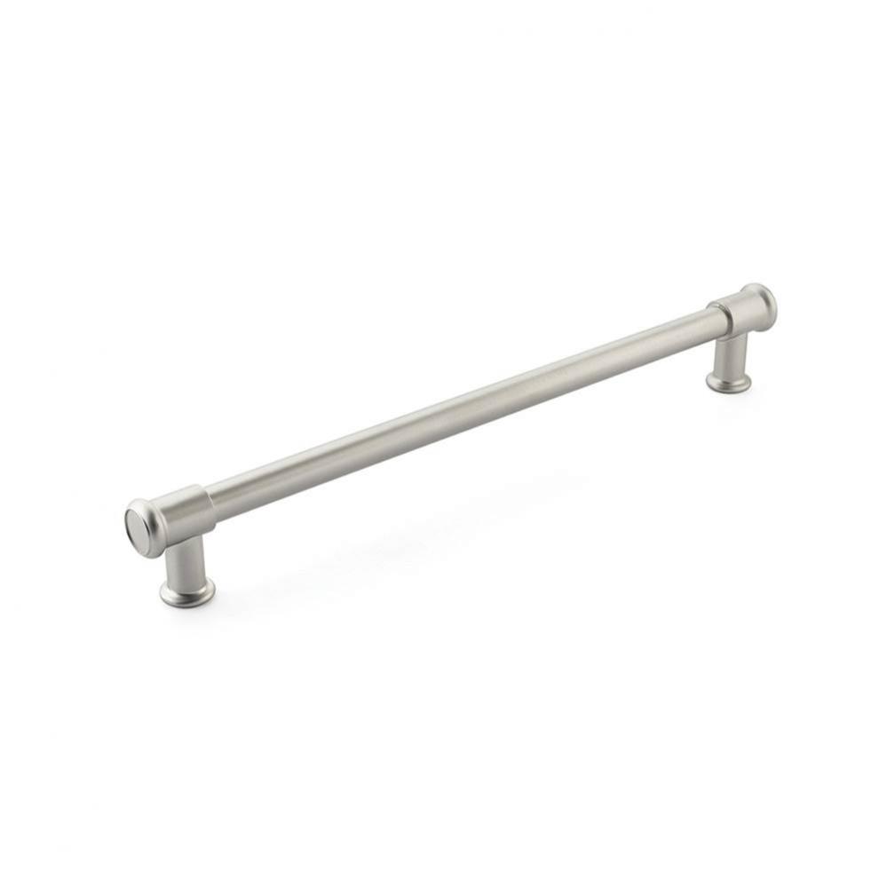 Concealed Surface, Appliance Pull, Satin Nickel, 15&apos;&apos; cc