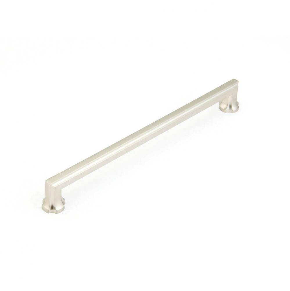 Concealed Surface, Appliance Pull, Satin Nickel, 12&apos;&apos; cc
