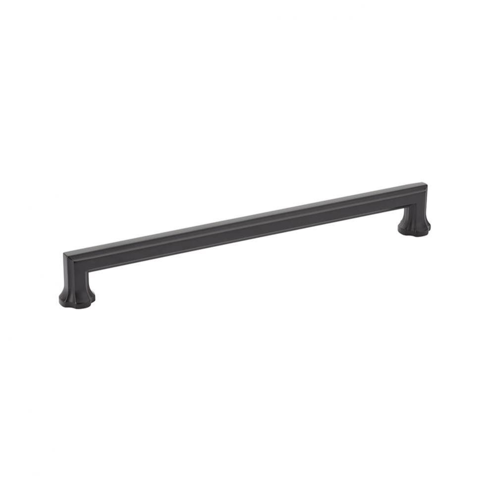 Concealed Surface, Appliance Pull, Matte Black, 12&apos;&apos; cc