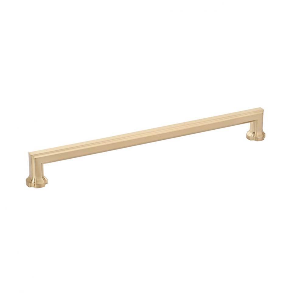 Concealed Surface, Appliance Pull, Signature Satin Brass, 15&apos;&apos; cc