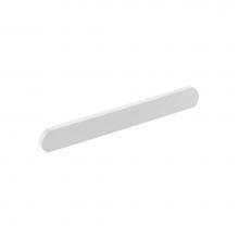 Schaub and Company 10043-MW - Pull, Modern Oval, Matte White, 160mm and 8'' cc