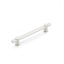 Schaub and Company 426-PN - Fonce Bar Pull, 6'' cc with Polished Nickel