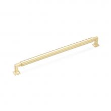 Schaub and Company CS479-SB - Concealed Surface, Appliance Pull, Satin Brass, 15'' cc