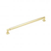 Schaub and Company 479-UNBR - Appliance Pull, Unlacquered Brass, 15'' cc