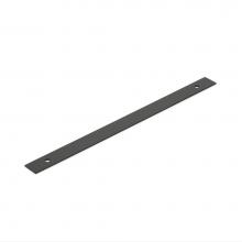 Schaub and Company 5112AB-MB - Pub House, Backplate for Appliance Pull, Matte Black, 12'' cc