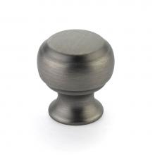 Schaub and Company 63-AN - Knob, Antique Nickel, 1-1/8'' dia