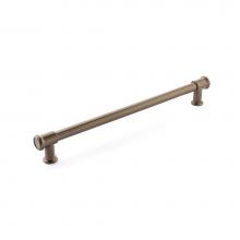 Schaub and Company BTB79-15-BBZ - Back to Back, Appliance Pull, Brushed Bronze, 15'' cc