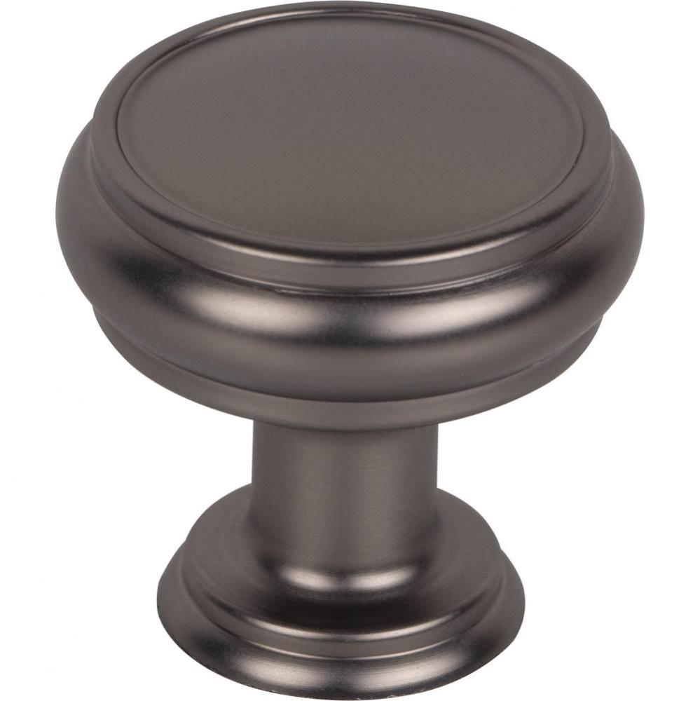 Eden Knob 1 3/16 Inch Ash Gray