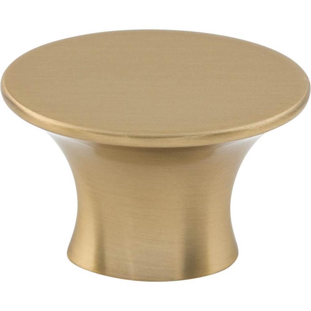 Edgewater Knob 1 5/16 Inch Honey Bronze