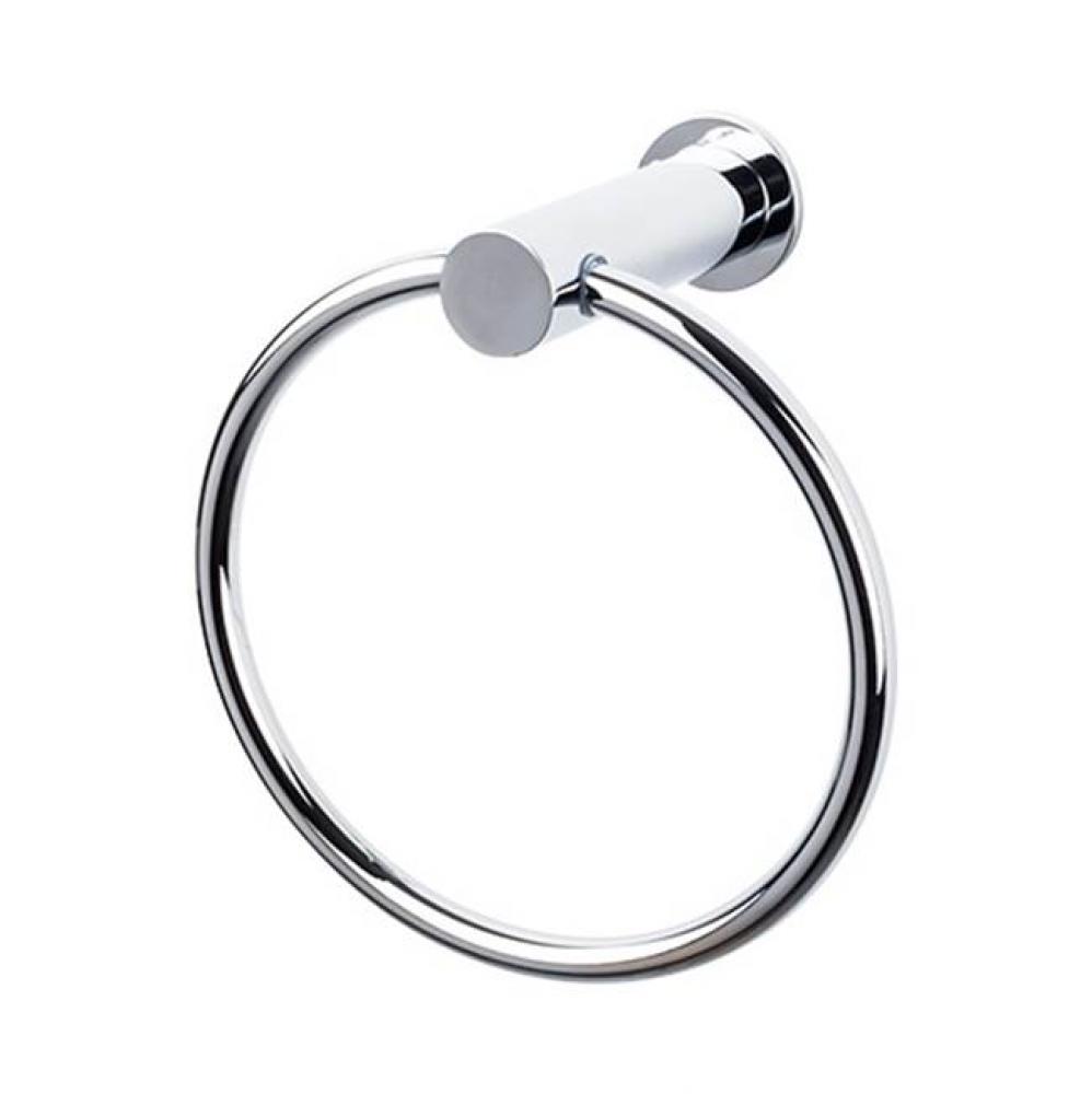 Hopewell Bath Ring  Polished Chrome