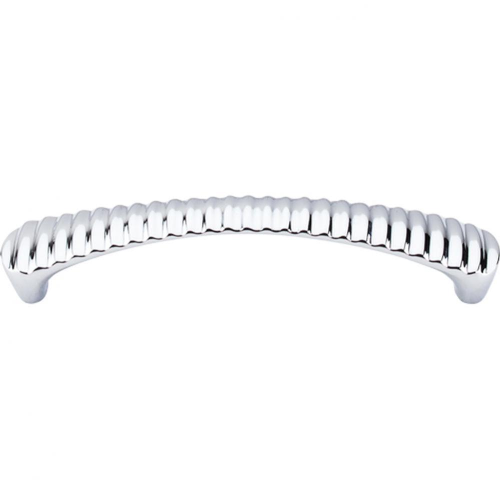 Grooved Pull 5 1/16 Inch (c-c) Polished Chrome