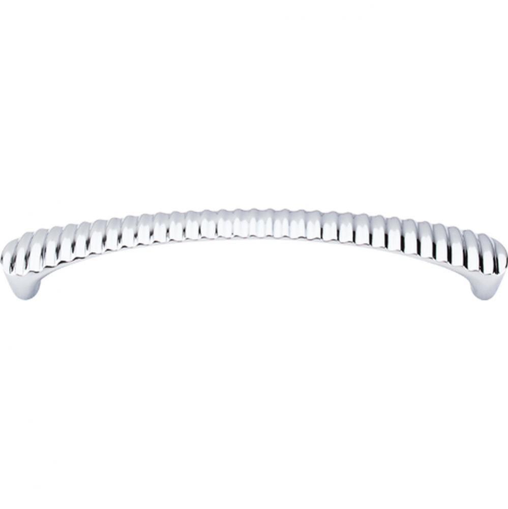 Grooved Pull 6 5/16 Inch (c-c) Polished Chrome