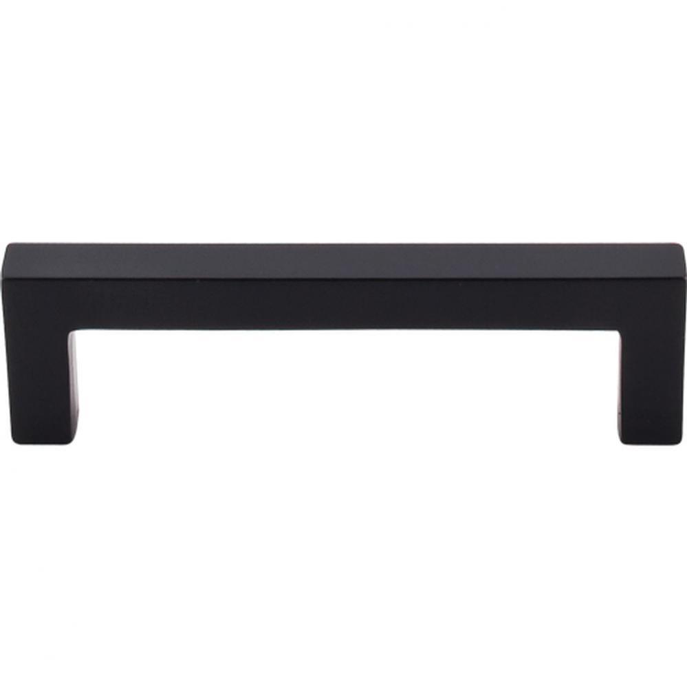 Square Bar Pull 3 3/4 Inch (c-c) Flat Black