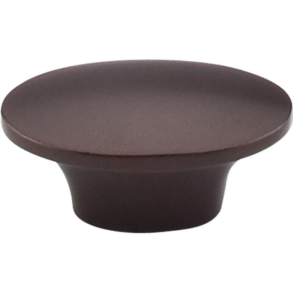 Dakota Oval Knob 1 1/2 Inch Oil Rubbed Bronze