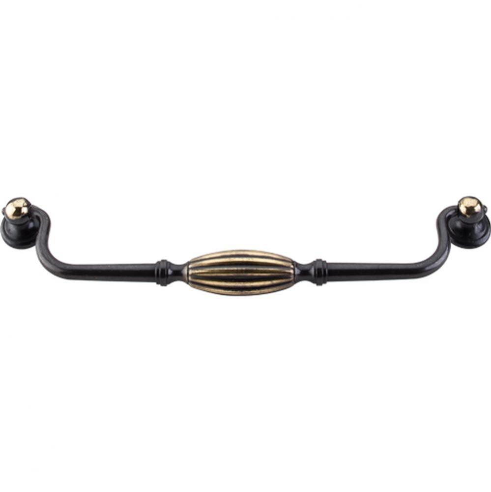 Tuscany Drop Pull 8 13/16 Inch (c-c) Dark Antique Brass