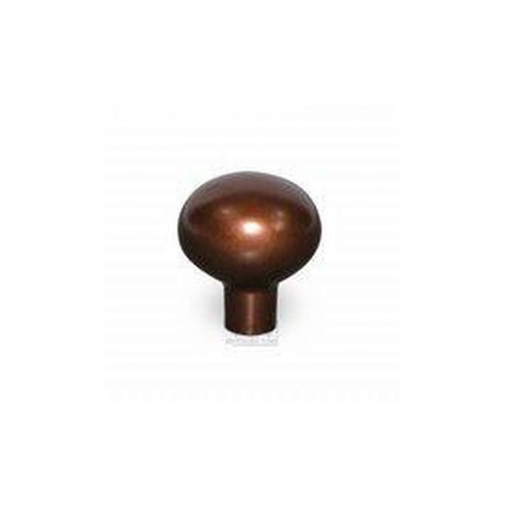 Aspen Small Egg Knob 1 3/16 Inch Mahogany Bronze