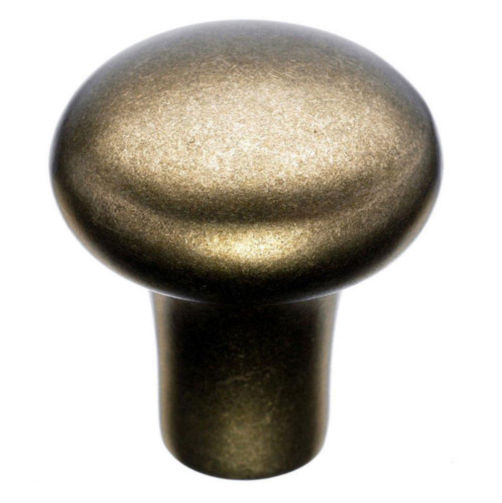 Aspen Round Knob 1 1/8 Inch Light Bronze
