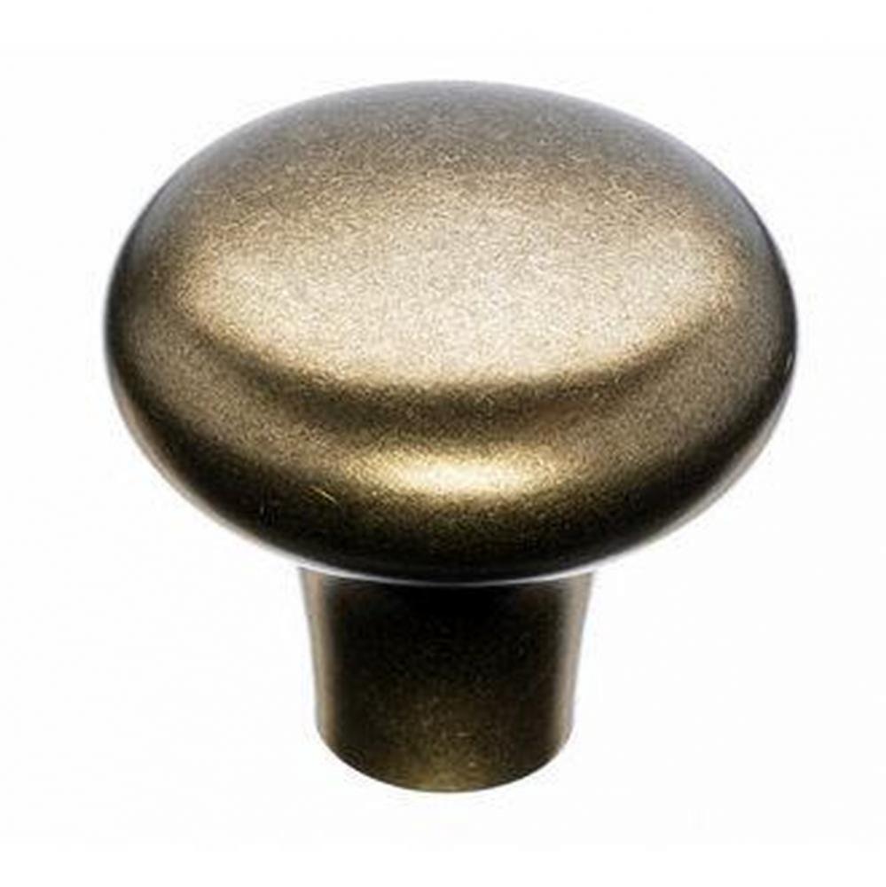 Aspen Round Knob 1 5/8 Inch Light Bronze