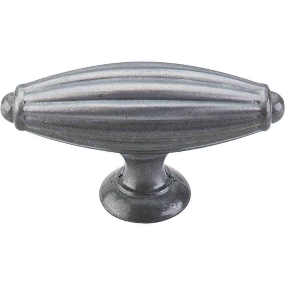 Tuscany T-Handle 2 7/8 Inch Pewter Light