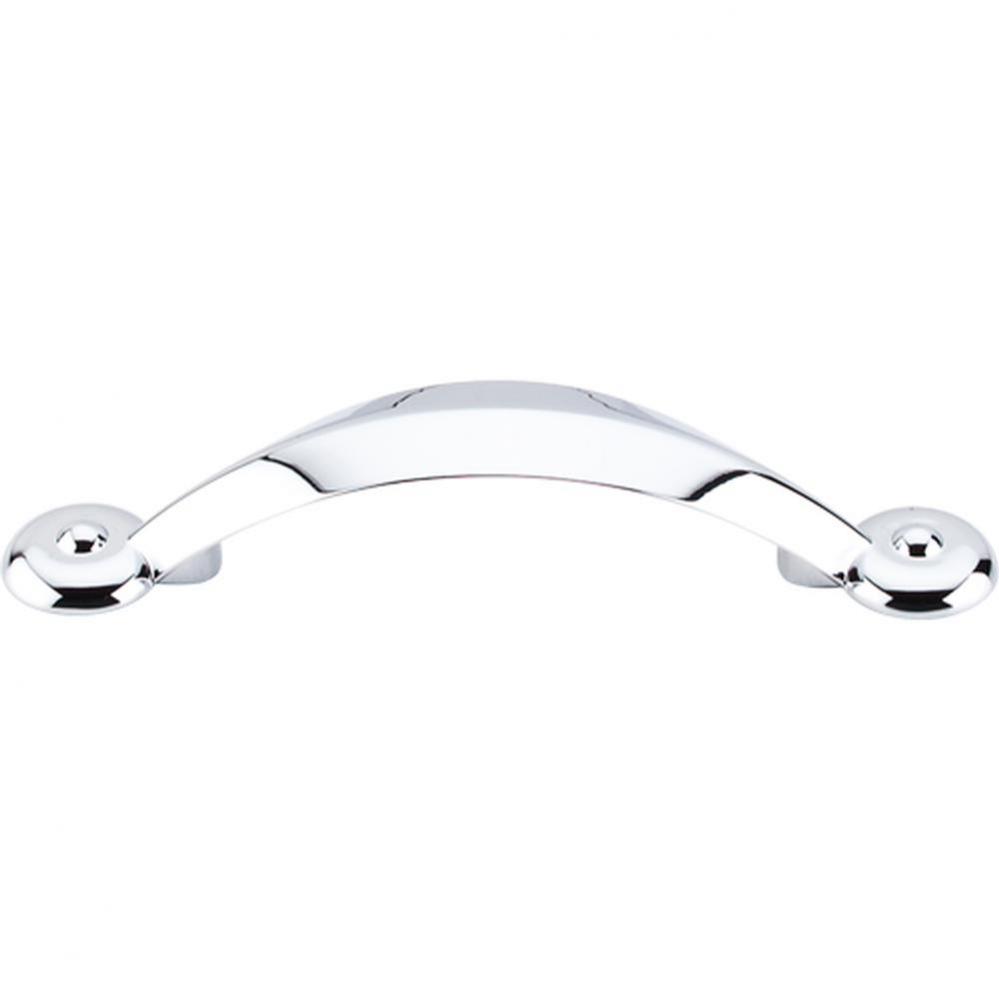 Angle Pull 3 Inch (c-c) Polished Chrome