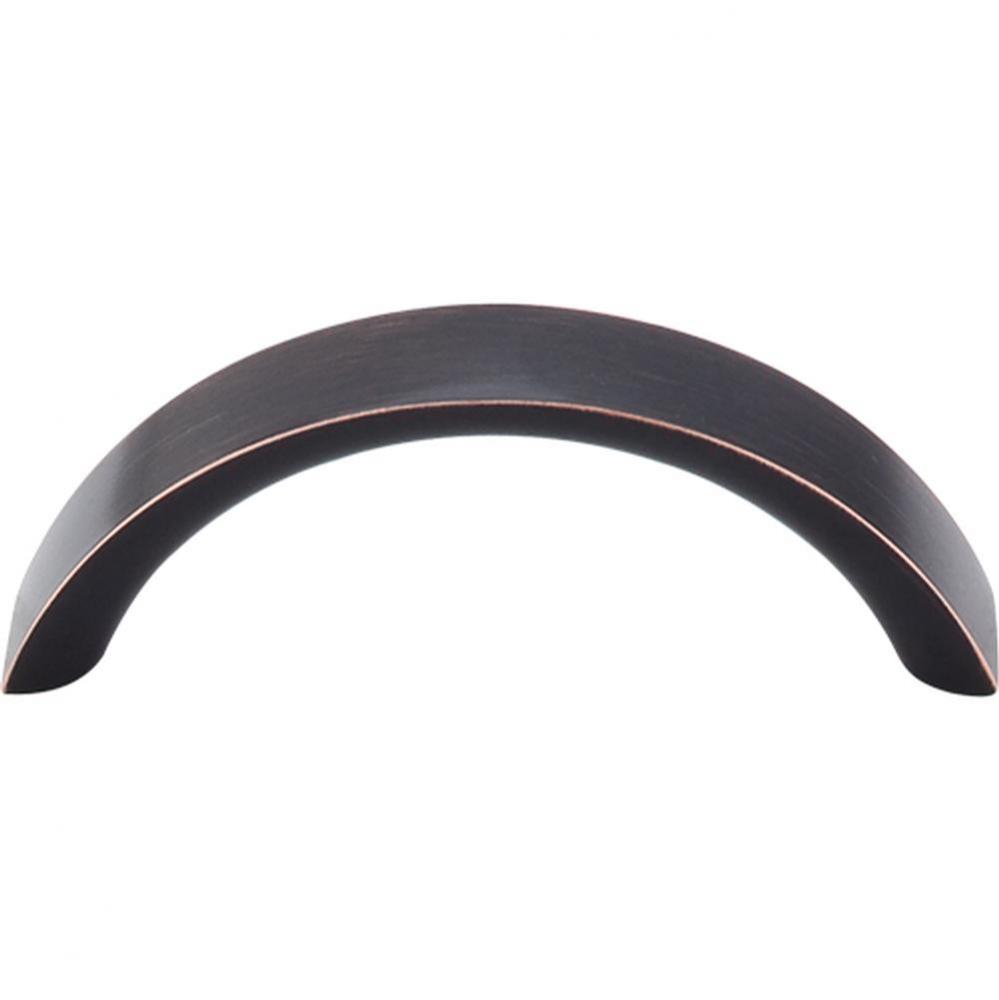 Crescent Pull 3 Inch (c-c) Tuscan Bronze