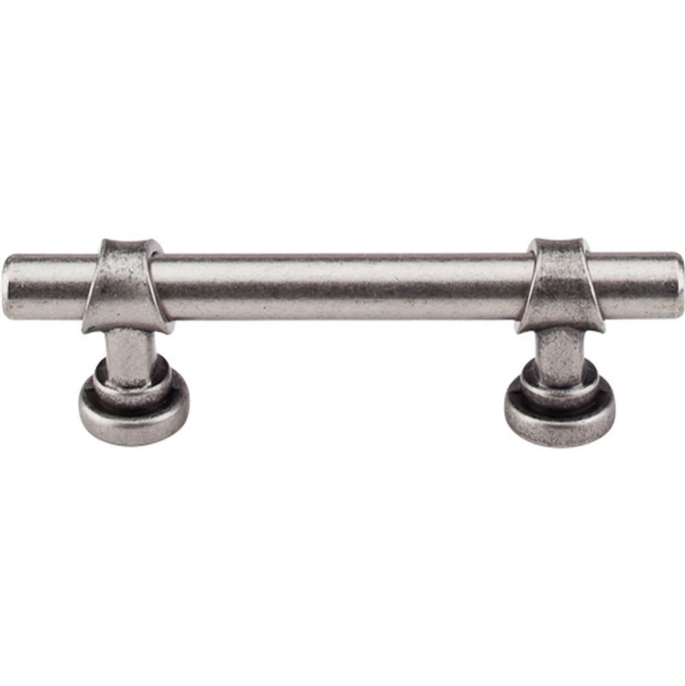 Bit Pull 3 Inch (c-c) Pewter Antique