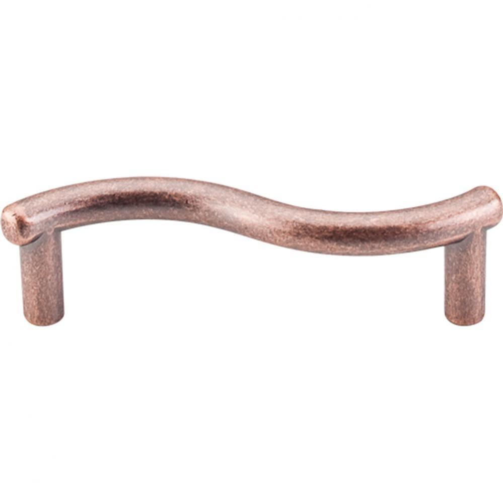 Spiral Pull 3 Inch (c-c) Antique Copper