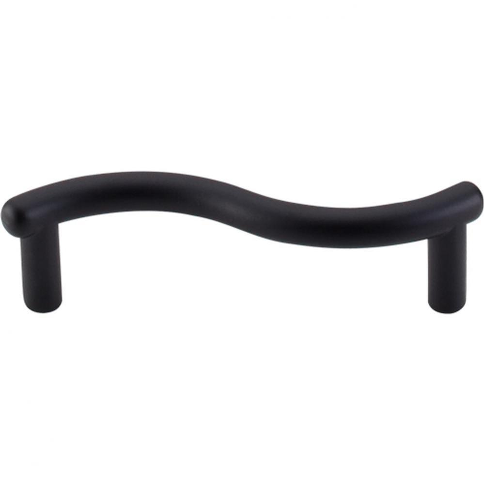 Spiral Pull 3 Inch (c-c) Flat Black