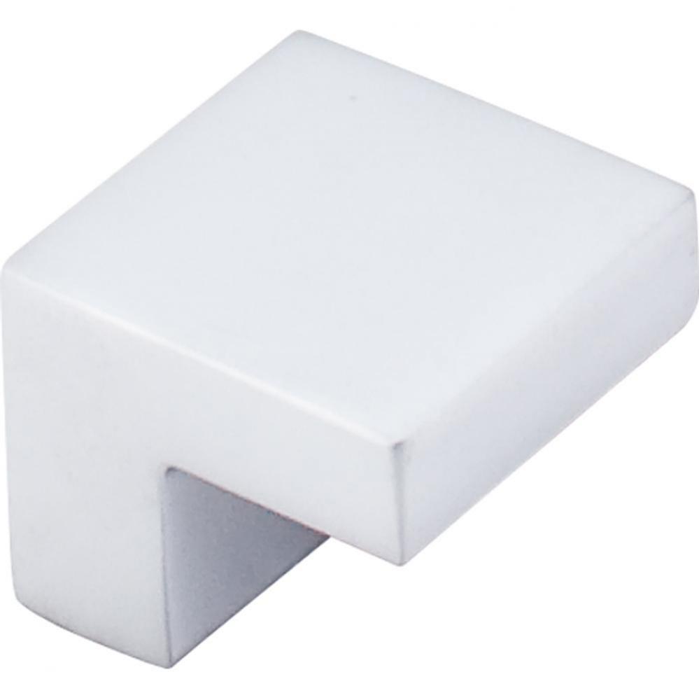 Square Knob 5/8 Inch (c-c) Aluminum