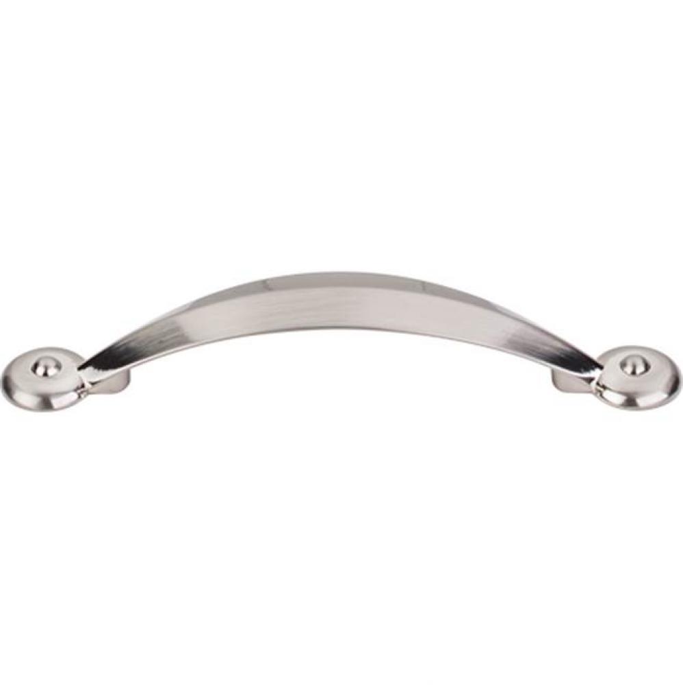 Angle Pull 3 3/4 Inch (c-c) Brushed Satin Nickel