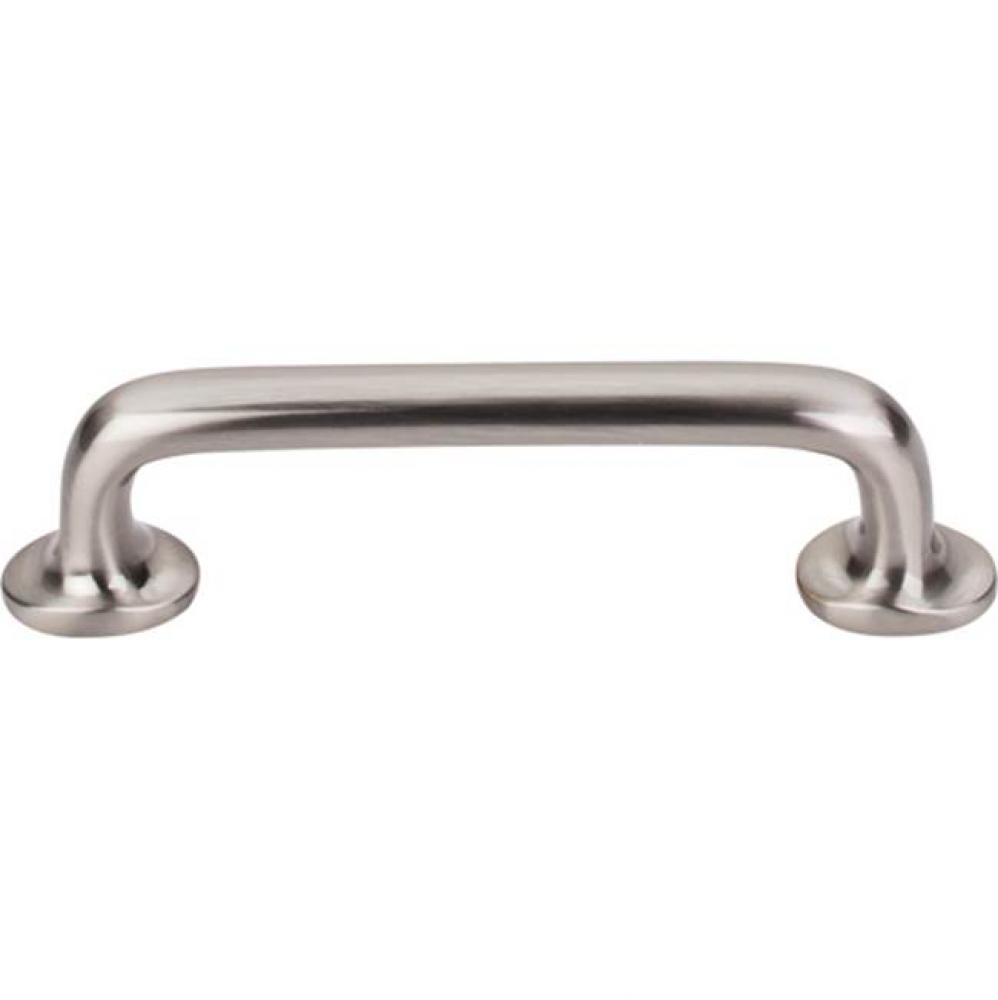 Aspen II Rounded Pull 4 Inch (c-c) Brushed Satin Nickel