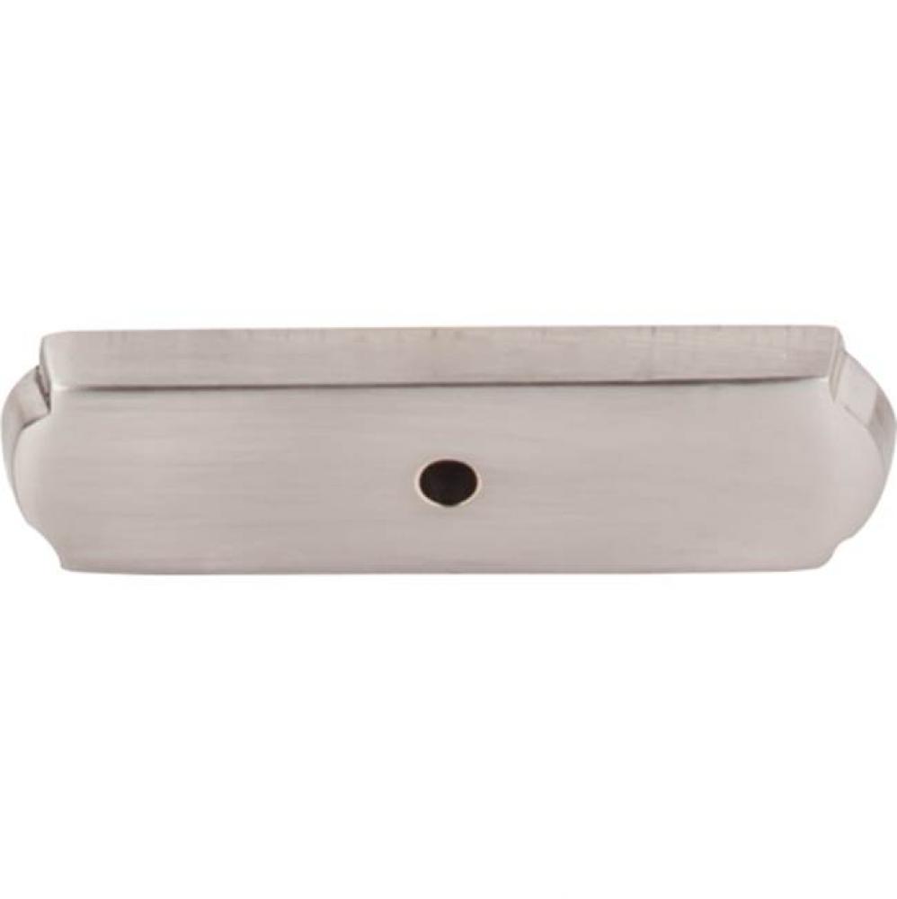 Aspen II Rectangle Backplate 2 1/2 Inch Brushed Satin Nickel