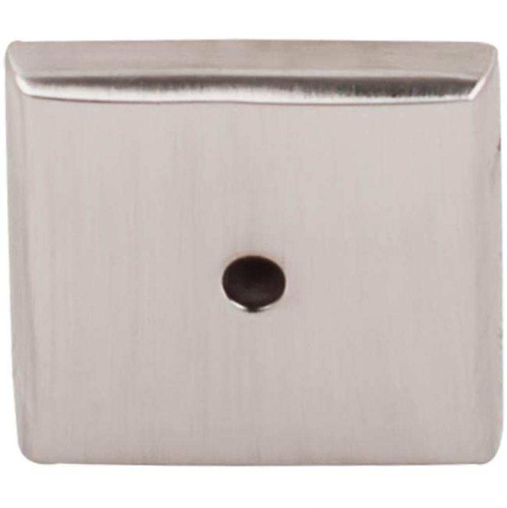 Aspen II Square Backplate 1 1/4 Inch Brushed Satin Nickel