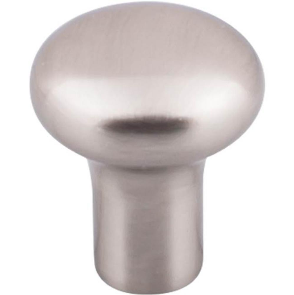 Aspen II Round Knob 1 1/8 Inch Brushed Satin Nickel